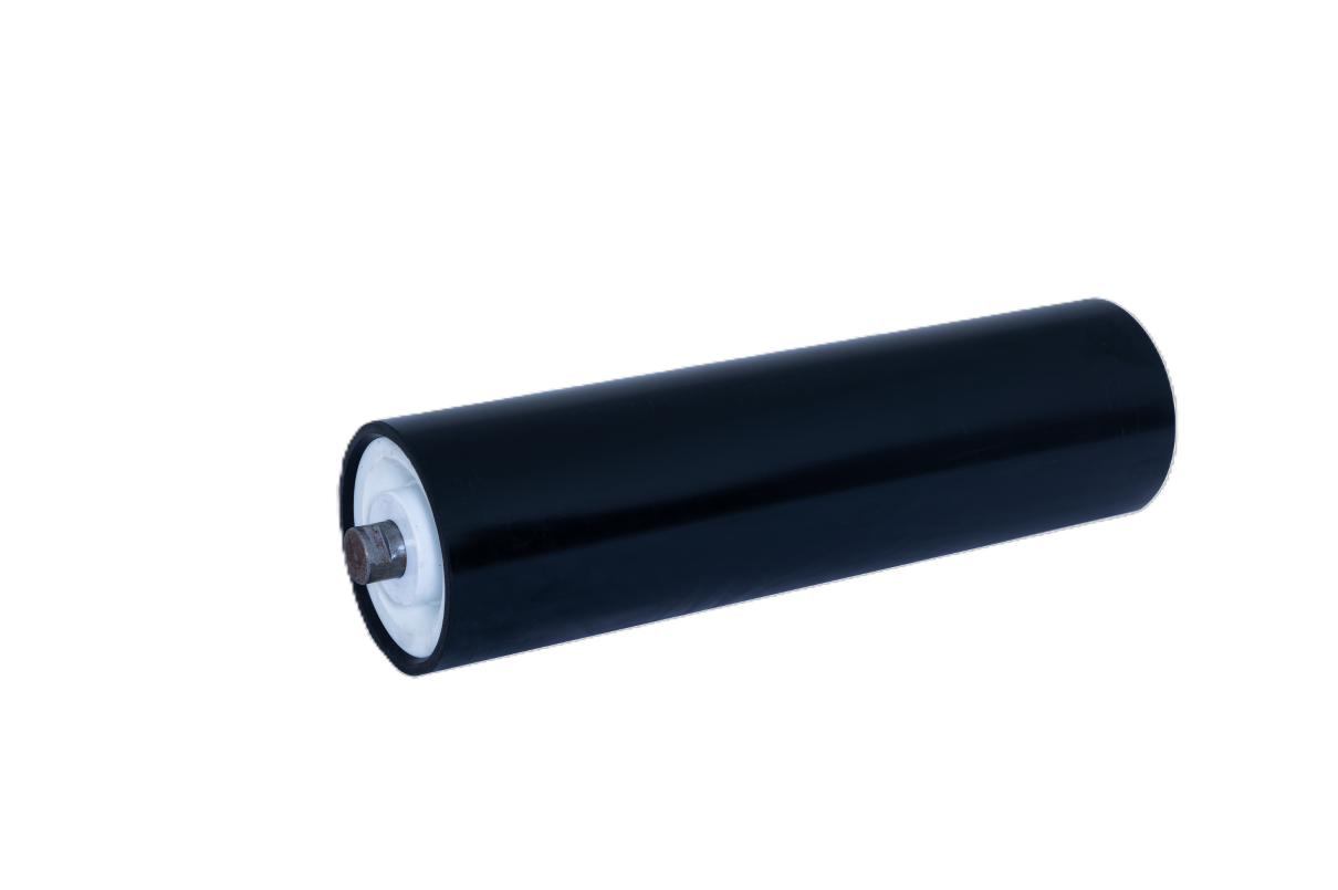 Rholer gwregys cludo polymer uchel